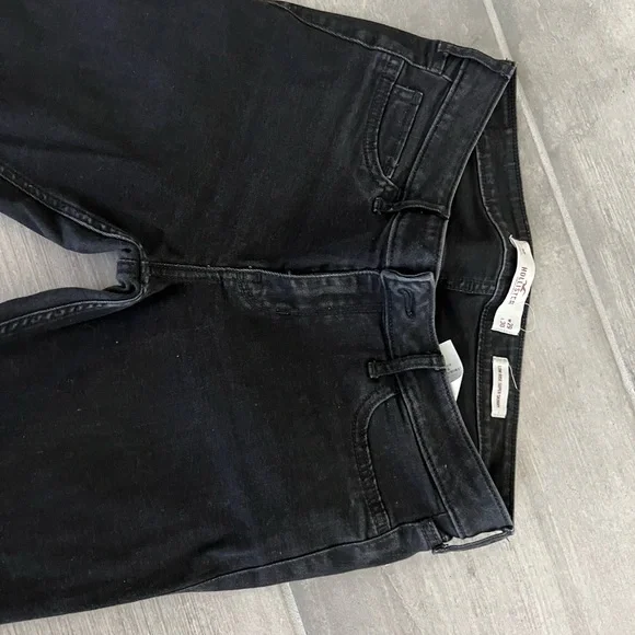 Trendy low rise charcoal black jeans - Picture 3 of 3